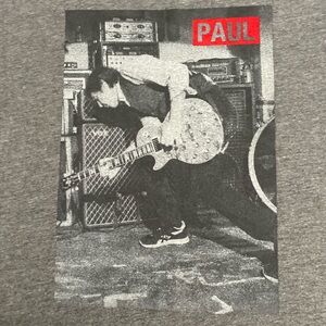 *RARE* Paul McCartney heather grey graphic band tee sz M (?)